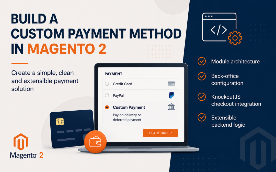 Create a custom payment method on Magento 2