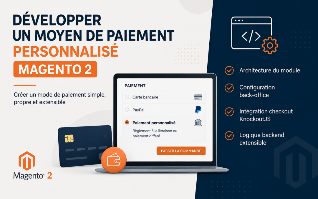 Créer un mode de paiement personnalisé sur Magento 2